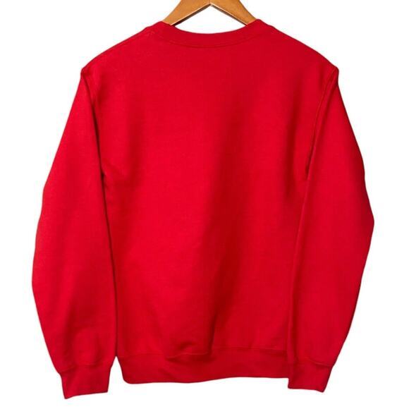 Peanuts Snoopy Astronaut Womens Red Crewneck Sweatshirt Size XS NWT - Picture 6 of 12